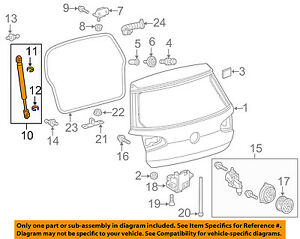 MK7 OEM Gas strut for tailgate (one)